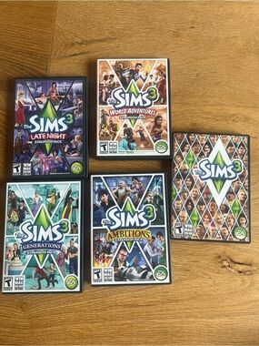 The Sims 3 Expansion Pack Collection - (Blue/Green/White)